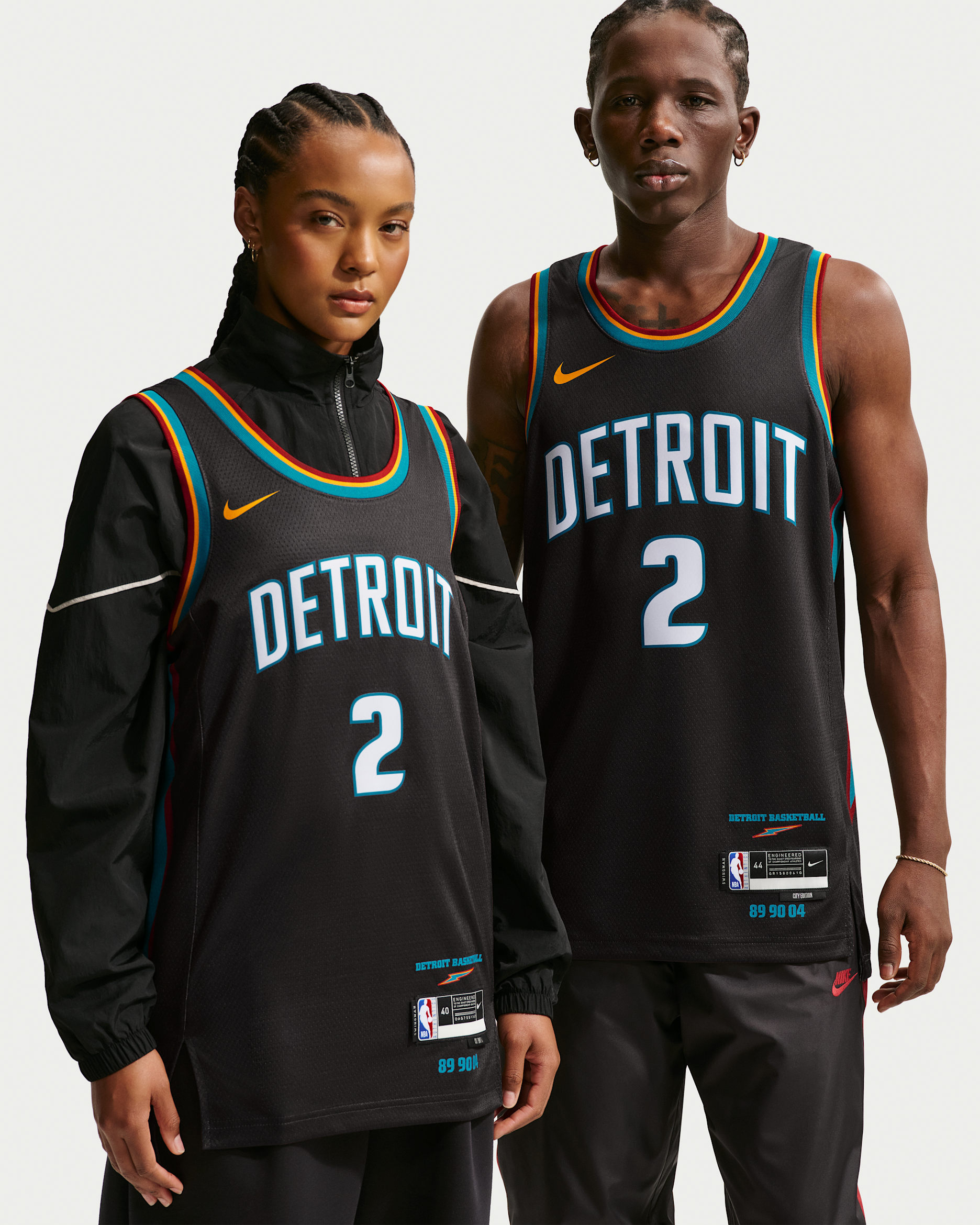 DETROIT PISTONS nike NBA。 Cade Cunningham Detroit Pistons City Edition Men's Nike NBA